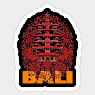 Bali Island Indonesia Sticker